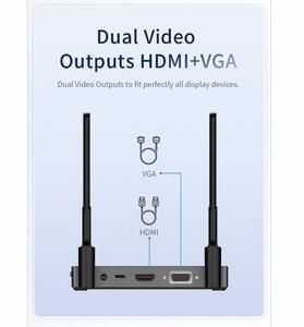 HDMI Extender Wireless Transmitter Receiver BAFO BF-380 | HDMI Wireless Presenta_4
