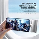 VIVAN Super Mini Powerbank iPhone VPB-A05 | 4800 mAh A05L Foldable Plug in | Lig_2