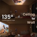BenQ GV31 / GV-31 1080p Portable Projector with Rotating Angle Projection_3