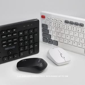 Combo Keyboard Mouse Wireless Rexus KM8 Mouse & Keyboard Bundle_2