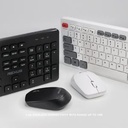 Combo Keyboard Mouse Wireless Rexus KM8 Mouse & Keyboard Bundle_2