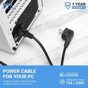 KABEL POWER PC CPU KOMPUTER NYK 1.5 Meter ( PLUG LURUS ) tebel_2