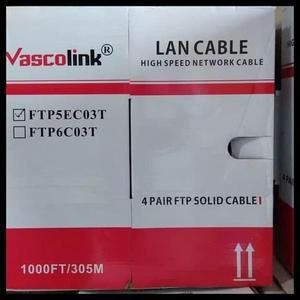 Kabel Vascolink FTP / STP Cat5 Cat 5E CCA 305m/1000feet Cable Outdoor Cat5e Cat _2