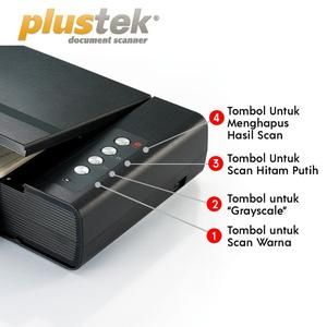 Scanner Plustek Opticbook 4800 - 3,6 Detik/lembar (A4/Letter)_2