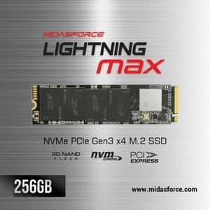 [1734978296664130603] SSD MIDASFORCE M2 NVME 256GB MIDAS PCIe Gen3 x4 256 GB