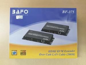 BAFO HDMI EXTENDER BF375 KVM HDMI Extender over Cat6 / Cat 6 200M BAFO BF-375 Pengganti BF-374