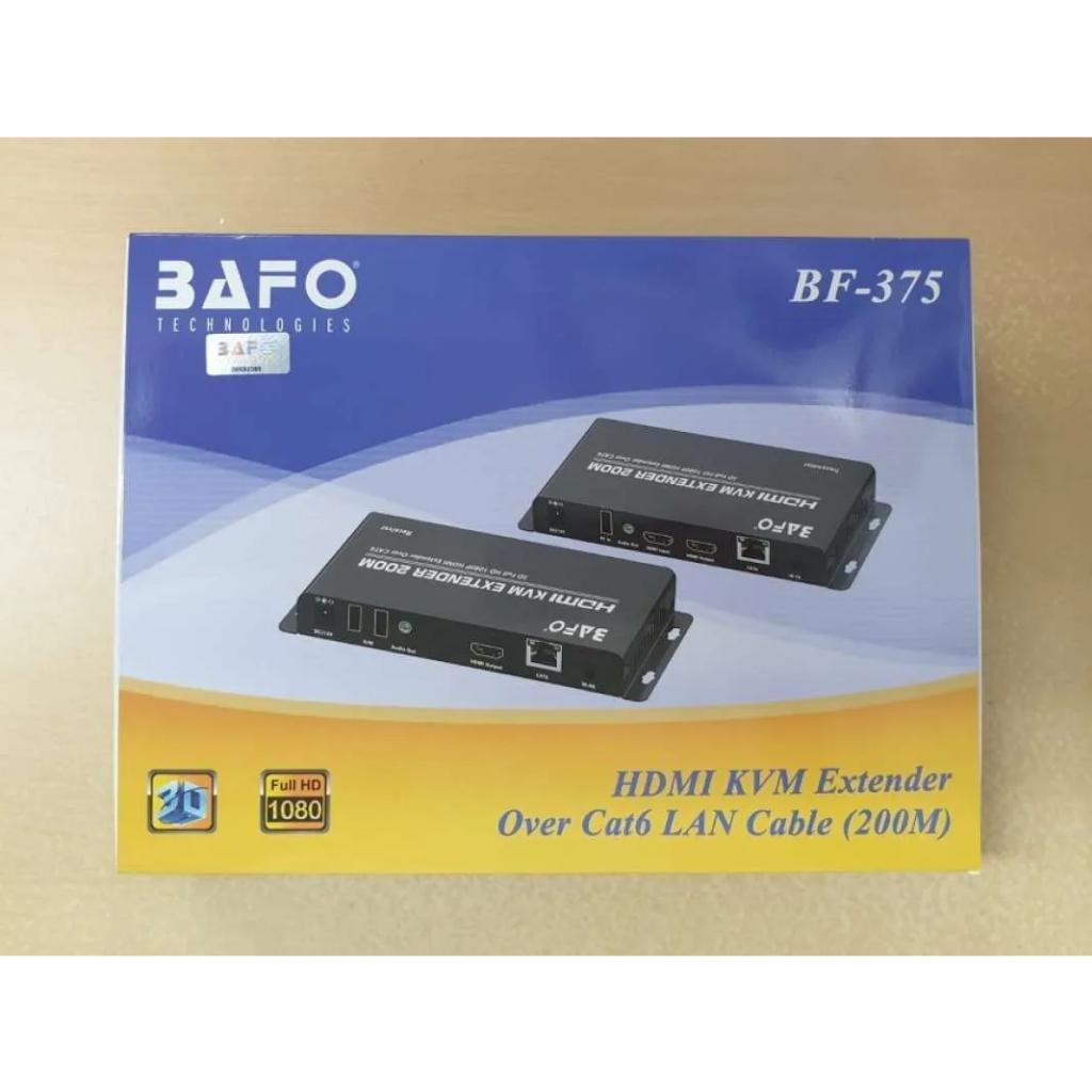 [1734914707951879211] BAFO HDMI EXTENDER BF375 KVM HDMI Extender over Cat6 / Cat 6 200M BAFO BF-375 Pengganti BF-374