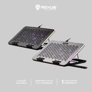 [1734894812885189675] Rexus Breeze B145 Cooling Pad 6 fan with RGB & Phone Holder