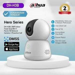 [1734521045953905707] Dahua DH-H3B 3MP Hero B1 Series Smart CCTV IP Camera Wireless Kamera WiFi Pan & Tilt Network