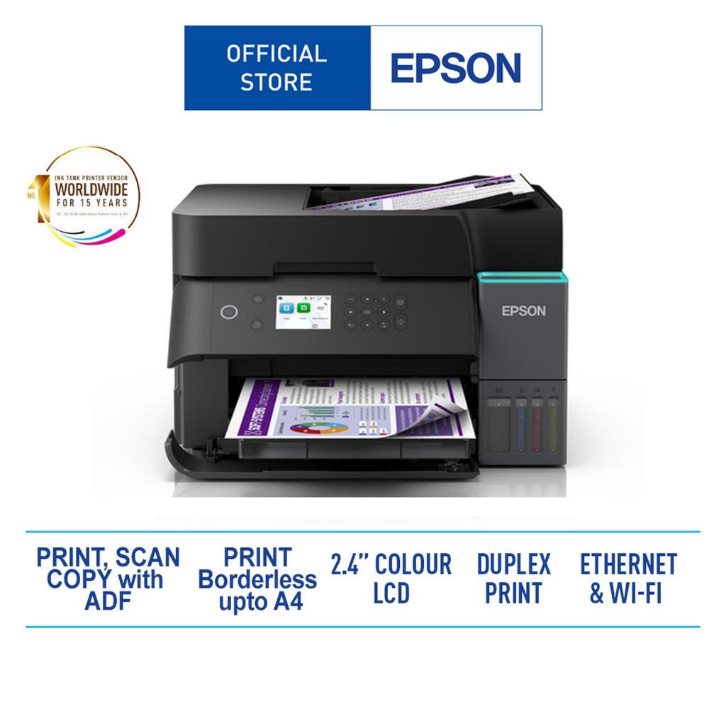 [1734233369704825899] Printer Epson L6370 | L-6370 A4 Wi-Fi Duplex All-in-One ADF Feeder Ink Tank EcoTank Pengganti L6270