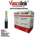 Kabel Vascolink FTP / STP Cat5 Cat 5E CCA 305m/1000feet Cable Outdoor Cat5e Cat 5Black