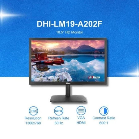 [1733519717321311275] Monitor Dahua 19" DHI-LM19-A202F HD 75Hz HDMI Garansi Resmi