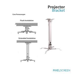 [1733460761848742955] BRACKET PROYEKTOR BRACKET PROJECTOR BRAKET PIXELSCREEN UNIVERSAL XB65