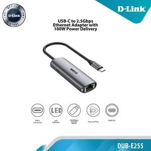 Dlink DUB-E2255 / D-Link Type C to Gigabit Ethernet Adapter with Power Delivery Accessories