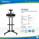 Bracket Standing LED TV Roda Portable 32-65 INCH OXIMUS TC1500 Optimalisasi Ruang dengan Bracket Standing Roda Serbaguna dan Modern - TC1500 Hitam