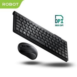 ROBOT KM3500 / KM-3500 Portable Mini Wireless Set Combo Keyboard and Mouse