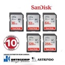 Memori SD Card Sandisk Ultra SDHC SDXC 8GB 16GB 32GB 64GB 128GB 256GB Original