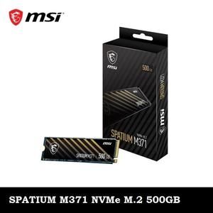 [1732165631028528171] MSI Spatium M371 NVMe M.2 SSD 500GB / 1TB M.2 PCIe Gen 3 Internal Storage Drive