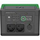 APC Power Station Portable PPS330-GR, 332Wh Lithium-ion, LCD, 2 CEE 7/3 Schuko outlets, Sinewave, Wireless Charger PPS330-GR