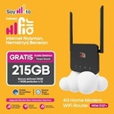 Modem Wifi Indosat Hifi Air HKM 0127+ | HKM 0127 Free Kuota 215GB 12 BULAN MODEM UNLOCK ALL OPERATOR