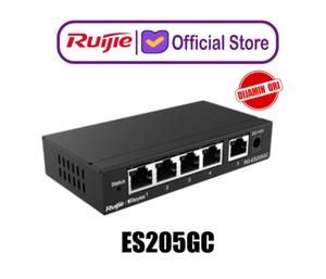 [1731550525421814827] RUIJIE REYEE 5 PORT RG-ES205GC GIGABIT CLOUD MANAGED NON POE SWITCH