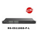 Ruijie Reyee RG-ES118GS-P-L 18 Ports 10/100/1000 Mbps(16 Port + 2 port SFP) Unmanaged PoE Switch Besi