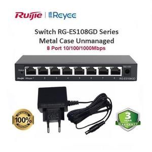 [1731530853510186027] Ruijie Reyee Switch RG-ES108GD GIGABIT 1000Mbps Series Metal Case