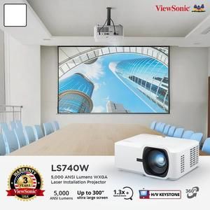 [1731512432980624427] VIEWSONIC PROJECTOR LS740W | PROYEKTOR LS-740W WXGA 5000AL LASER PHOSPHOR
