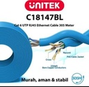 Kabel LAN Cat6 / Cat 6 Unitek 1 Roll C18147BL UTP Cat 6 305M