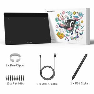 XPPen Deco Fun XS | S | L Graphics Tablet Digital Drawing Tablet 8192 levels Tilt Online Education