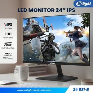 [1731413841268016171] Monitor LCD Enlight 24ESI-B 24 Inch Frameless Full HD VA 75Hz 2ms