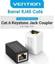 Barrel RJ45 Penyambung Kabel Ethernet LAN CAT5 CAT6 Vention IPV