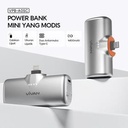 VIVAN Super Mini Powerbank iPhone VPB-A05 | 4800 mAh A05L Foldable Plug in | Lightning