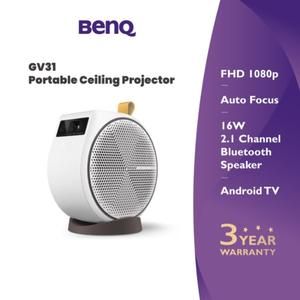 [1731318406438880299] BenQ GV31 / GV-31 1080p Portable Projector with Rotating Angle Projection