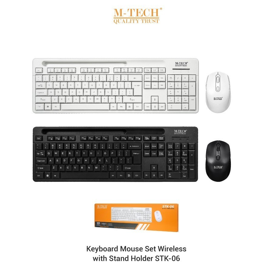Combo Keyboard Mouse Wireless Rexus KM8 Mouse & Keyboard Bundle