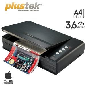 Scanner Plustek Opticbook 4800 - 3,6 Detik/lembar (A4/Letter)
