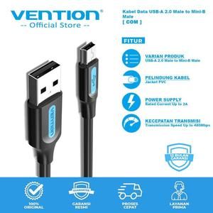 Vention Kabel Data 5 Pin Mini USB 2.0 / Kabel USB A 2.0 to Mini USB Type B