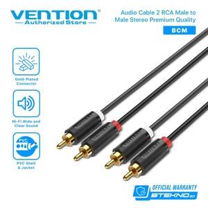 [500] Vention Kabel AUX Audio Video RCA Audio 2 Male to 2 Male - BCM