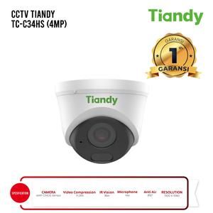 [CCTV-TD-TC-C34HS] IP CAMERA CCTV TIANDY TC-C34HS 4MP AUDIO STARLIGHT POE ONVIF INDOOR