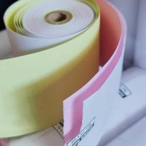 Kertas kasir NCR 3Ply 75x60 / Struk kasir NCR (3 Rangkap) TELSTRUK 75 x 60 Paper Roll