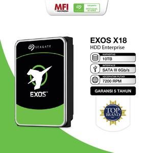 [1731145066275767339] Seagate EXOS X18 HDD / Hardisk Enterprise 10TB SATA 7200RPM