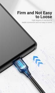 VENTION Kabel USB to Hardisk Male Black PVC Type 0.5M - Kabel Harddisk