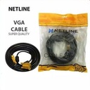 Kabel VGA M-M 15M 20M 25M 30M 40M 50M Netline HQ (Goldplate) - MALE / MALE