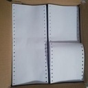 Kertas Continous Form atau Kertas Komputer Model : 1 ply WARTEL, Continous Form ukuran kecil Ukuran: 9,5 x 11 inch; Merk: Sinar Mentari  Foto sama dgn barang.  Stock baru