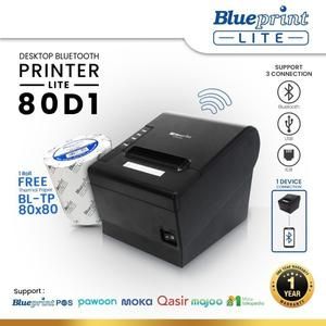 Printer Thermal Kasir BLUEPRINT 80D1 / Lite 80D1 USB + Bluetooth + RJ11
