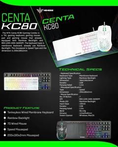 [1731145044901921835] NYK Nemesis Centa KC80 / KC-80 Keyboard Combo 3in1 TKL Gaming