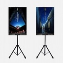 Stand Tripod Banner / Display / Poster / Iklan 2 Sisi