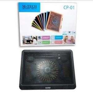 M-Tech Cooling Fan Cp01 Cooler Pad Pendingin Laptop MTech Cp 01