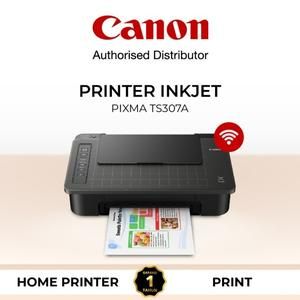 Canon Pixma TS307A / TS-307A Single Function Inkjet Printer With Smartphone Copy
