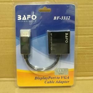 [CNV-BF-BF3332] Bafo Converter BF-3332 Display Port to VGA "BAFO" BF3332 DP to VGA